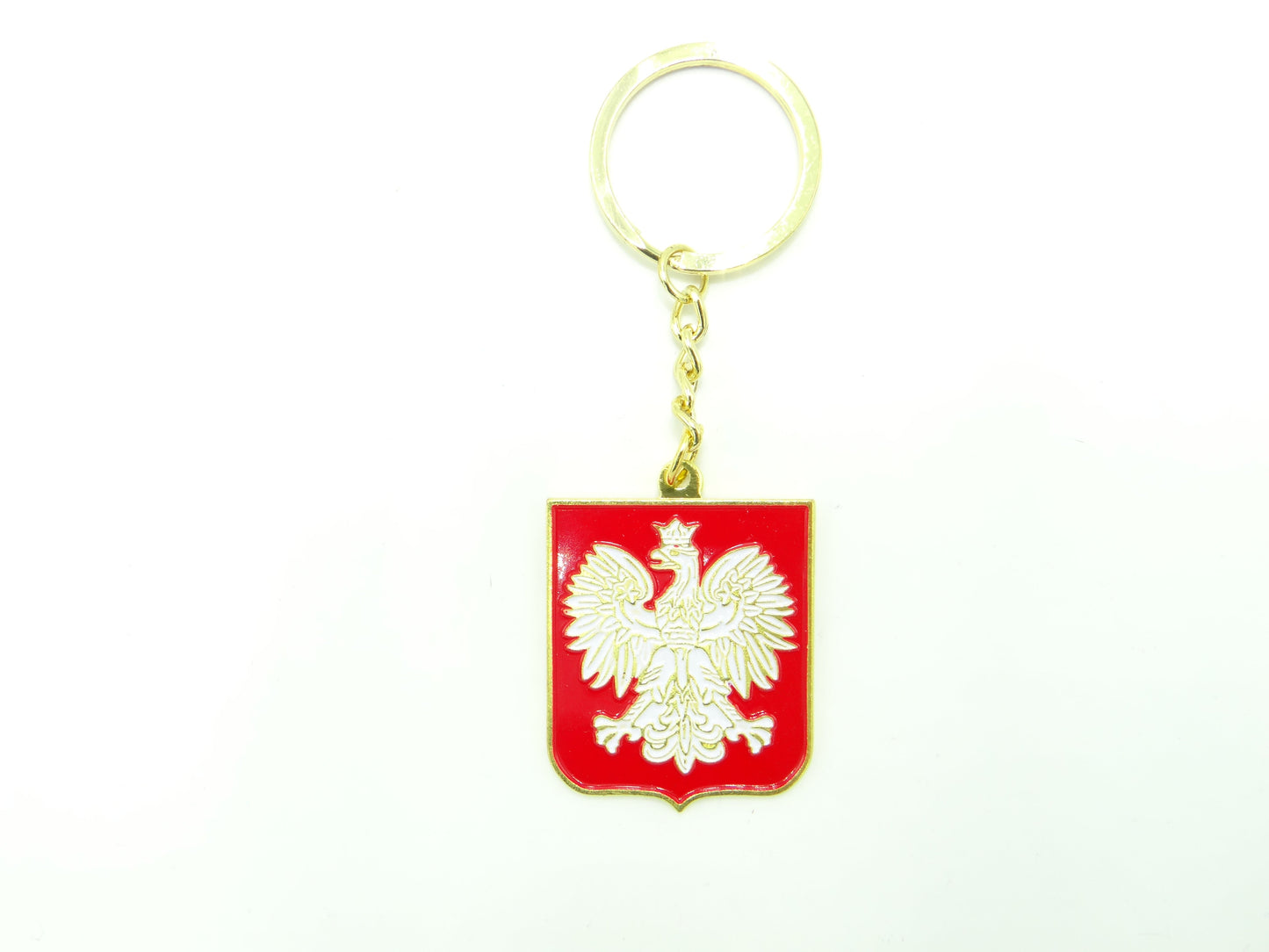 Poland-Red Logo Keychain