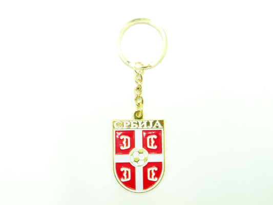 Serbia Logo Keychain