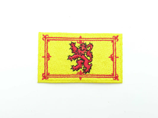 Scotland Yellow Square Patch