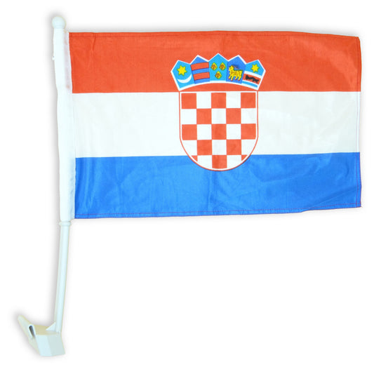 Croatia Car Flag