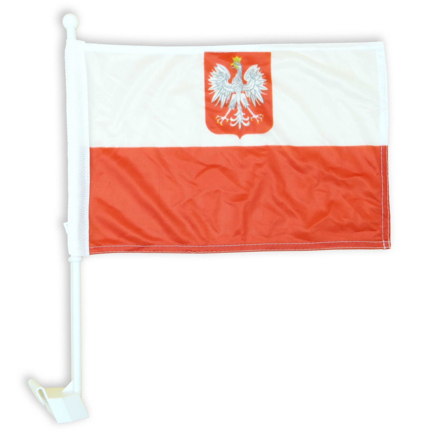 Poland Eagle Car Flag