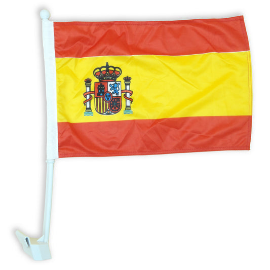 Spain Car Flag