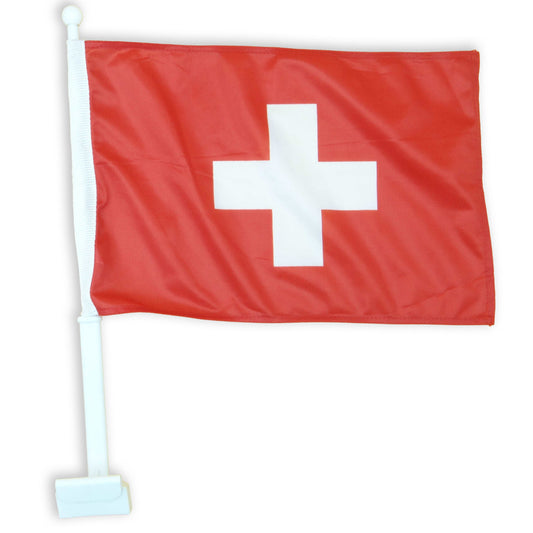 Switzerland Car Flag