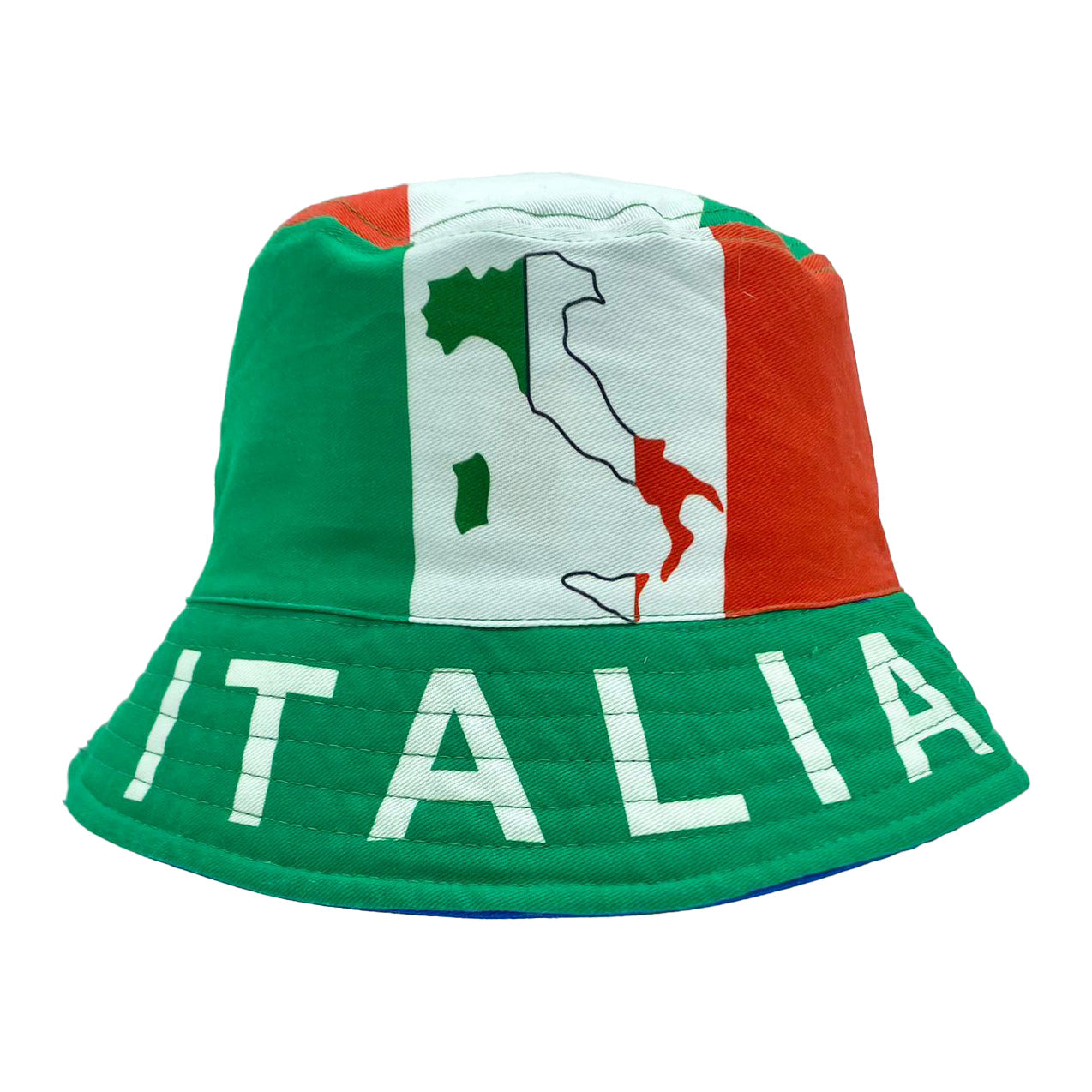 Italy Reversible Bucket Hat