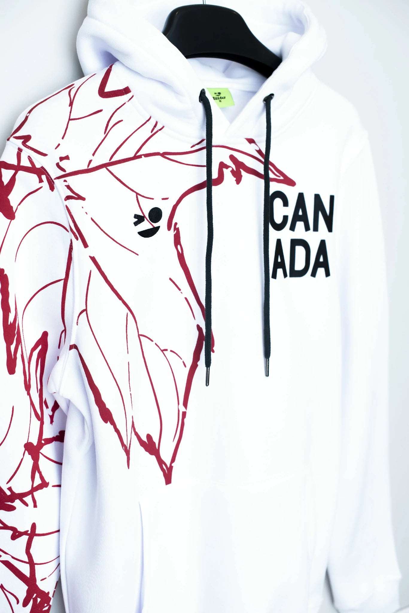 Canada Hoodie - White/Black