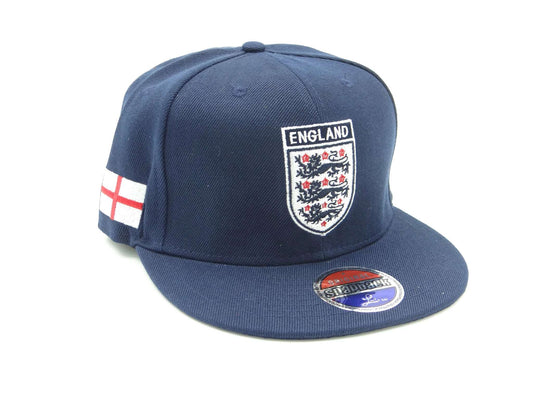 Liita England Navy Blue Snapback Hat