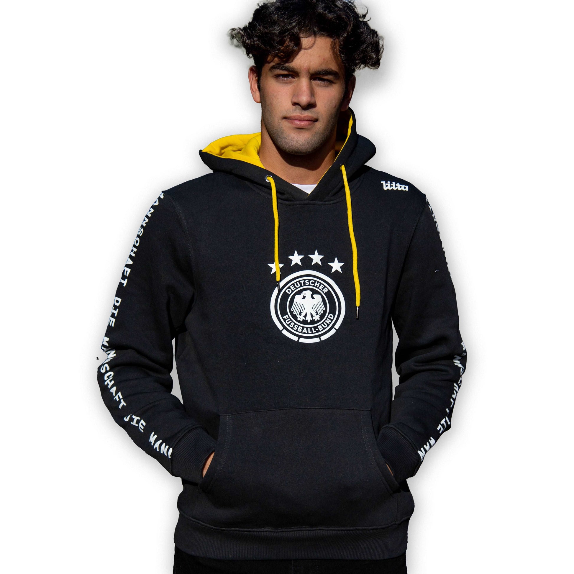 Germany Hoodie - White/Black