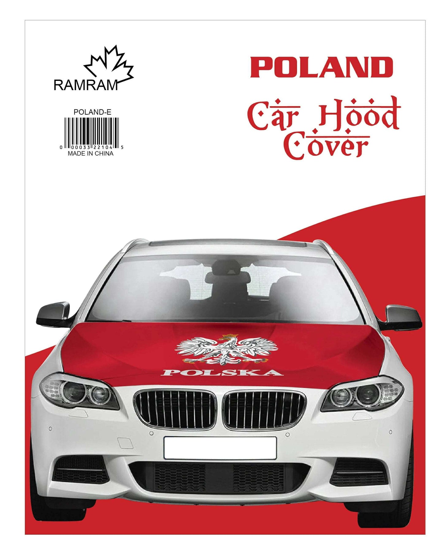 Poland Eagle Hood Cover