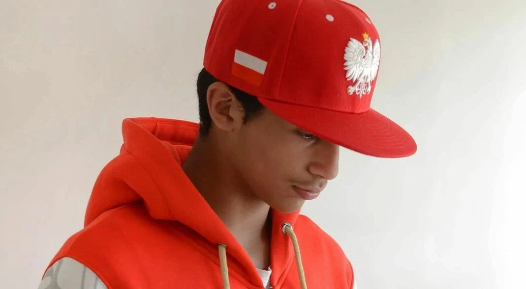 Liita Poland Red Snapback Hat