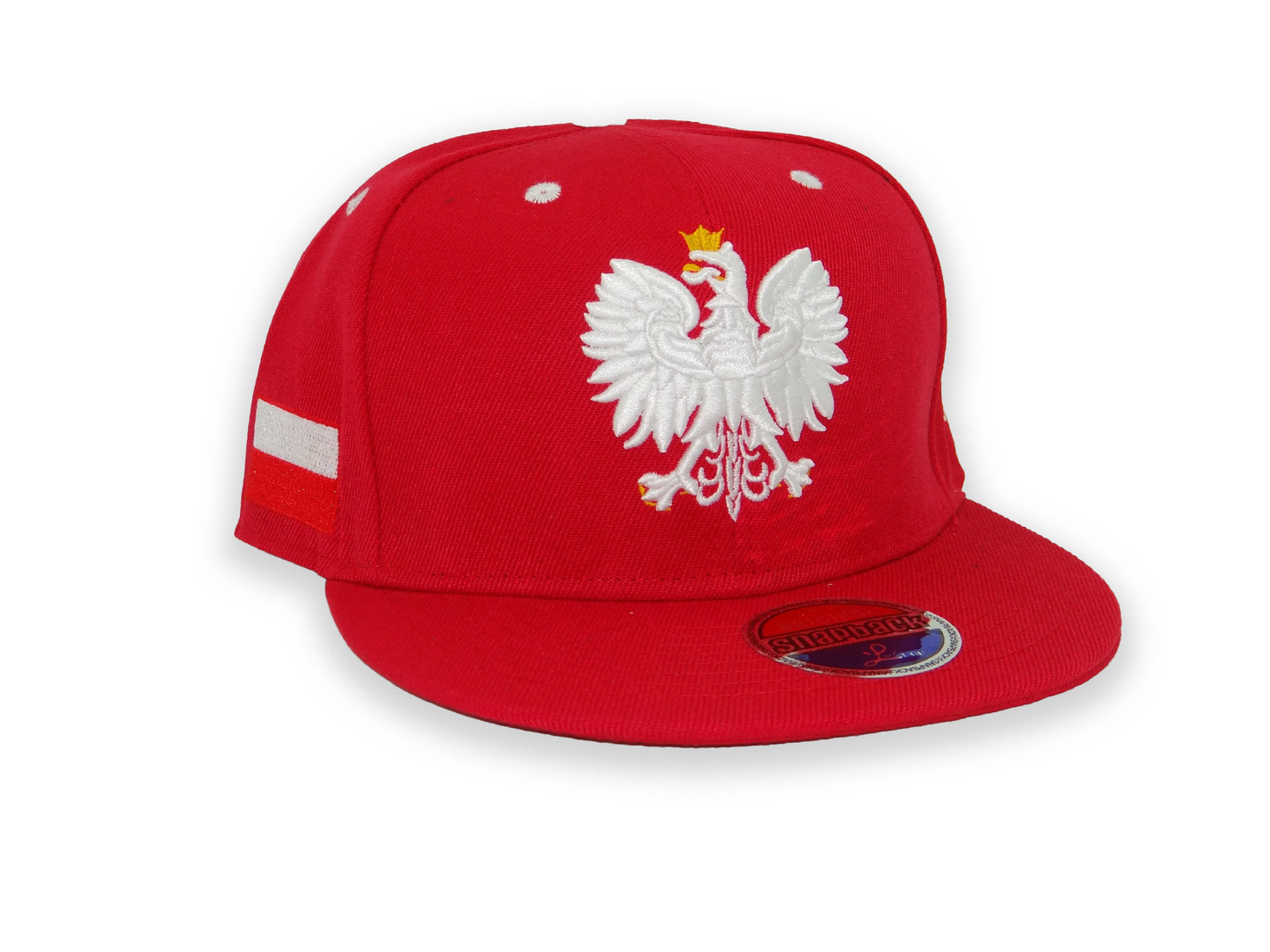 Liita Poland Red Snapback Hat