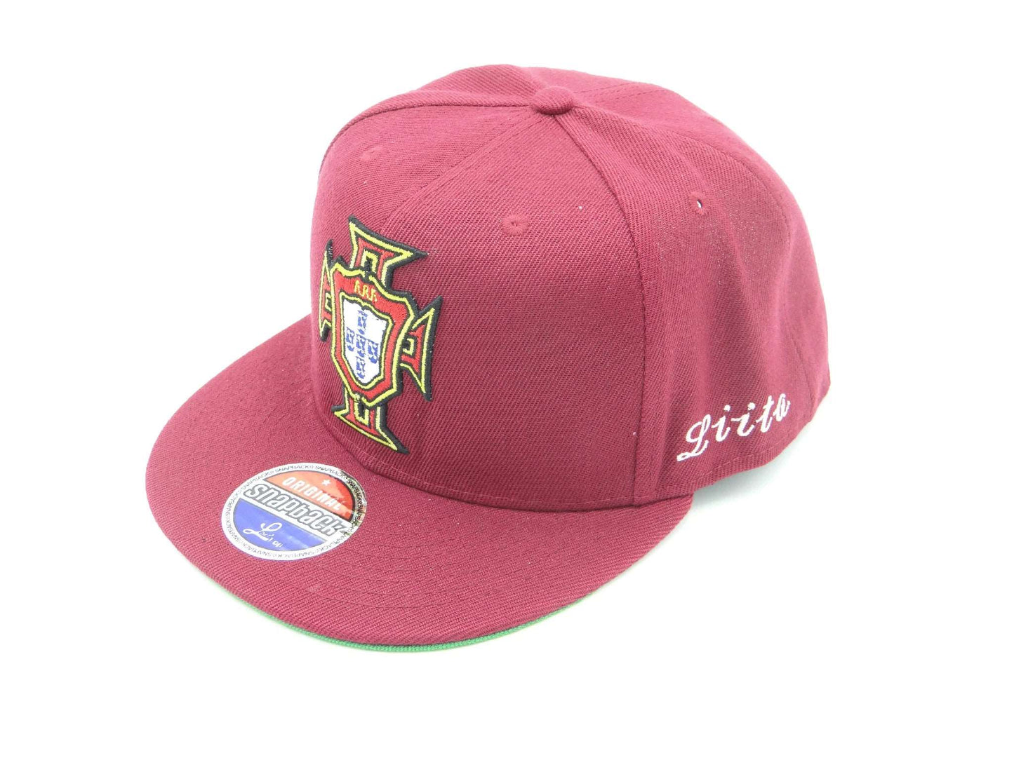 Liita Portugal Maroon Red Snapback Hat