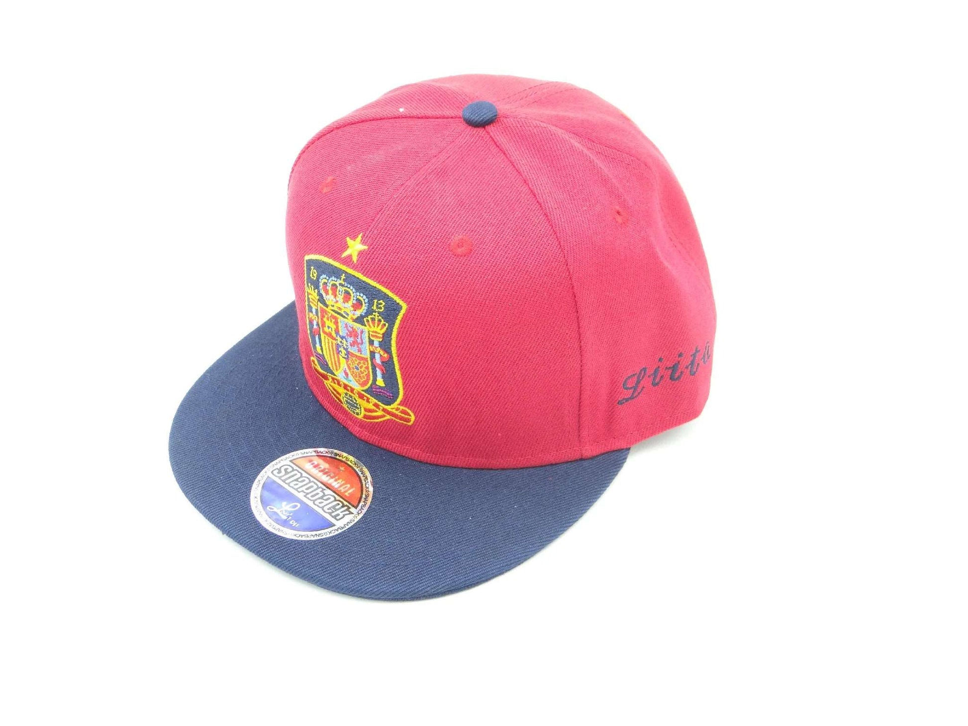 Liita Spain Red & Navy Snapback Hat