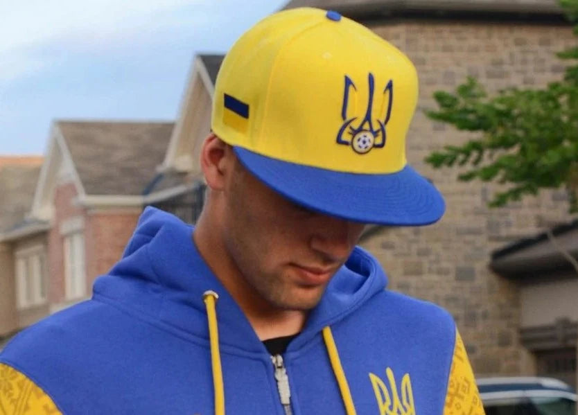 Liita Ukraine Yellow & Blue Snapback Hat