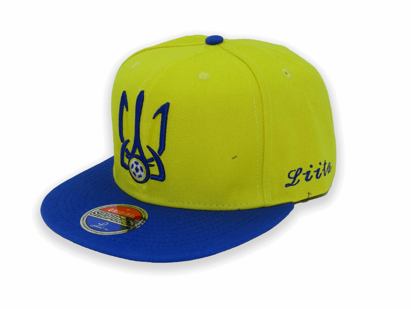 Liita Ukraine Yellow & Blue Snapback Hat